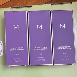 Missha Perfect Cover Serum B.B. Cream - 23, 25 and 27 shades